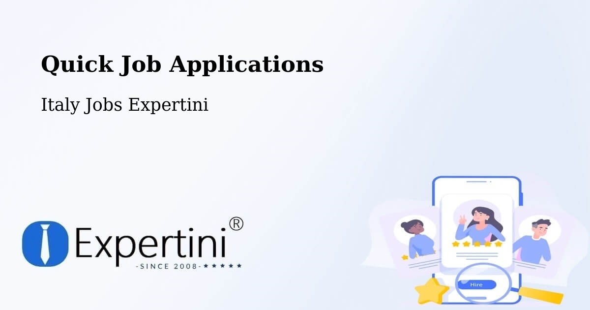 Quick Apply Feature – Druento - Italy Jobs Expertini